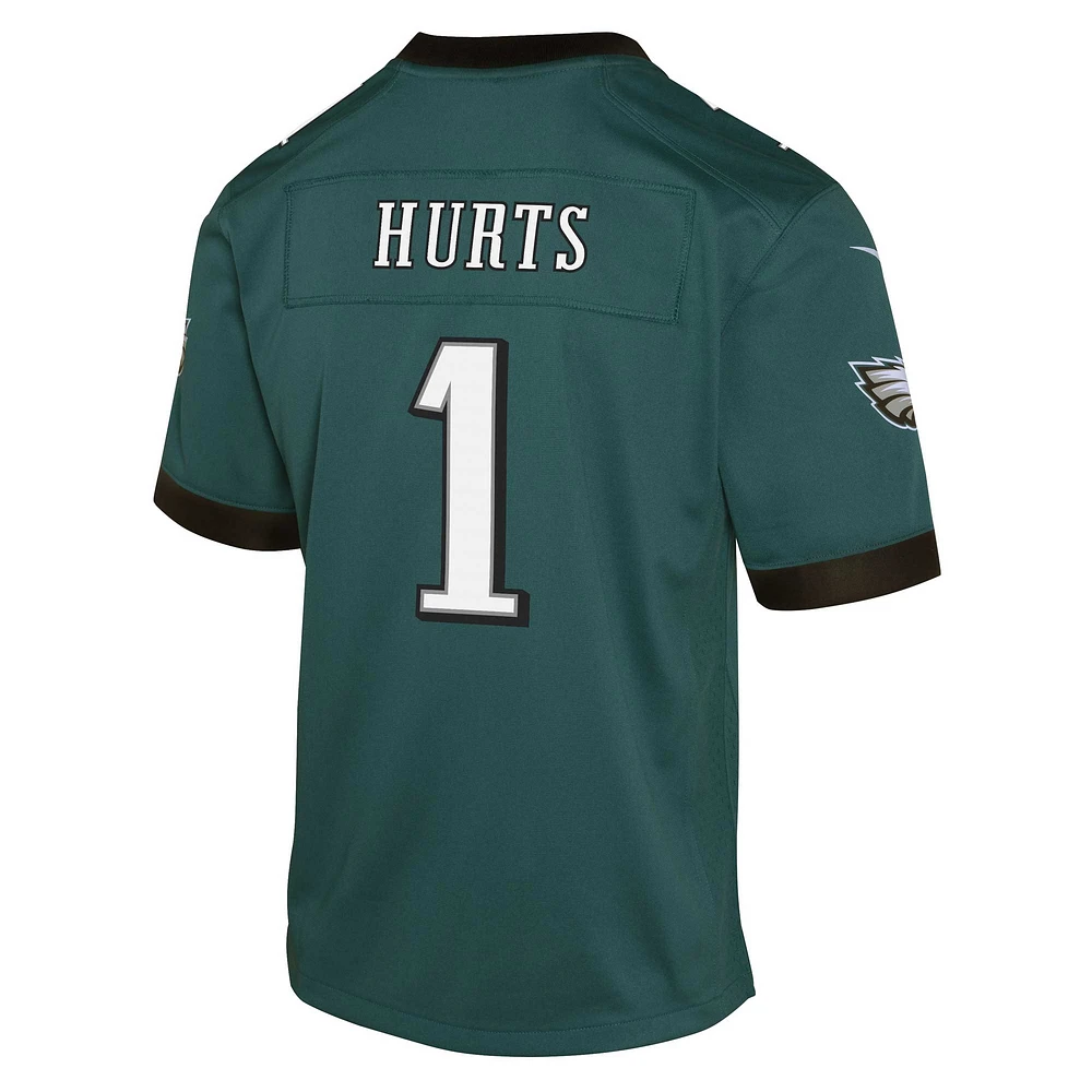 Maillot de match Nike Jalen Hurts pour jeunes des Eagles Philadelphie