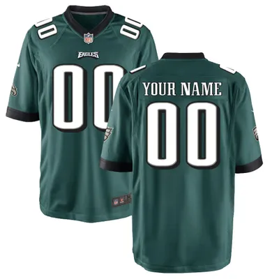 Youth Mitchell & Ness Brian Dawkins Midnight Green/Black Philadelphia  Eagles Split Legacy Jersey