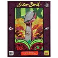 Philadelphia Eagles vs. Kansas City Chiefs Super Bowl LIX New Orleans Program