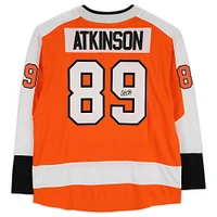 Maillot Breakaway Fanatics orange autographié par Cam Atkinson des Flyers de Philadelphie