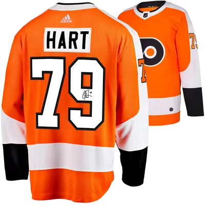 Gritty Philadelphia Flyers Unsigned Black Jersey Celebration Photograph