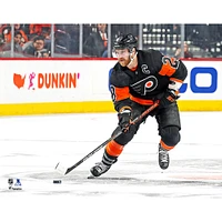 Photographie de patinage Claude Giroux, maillot alternatif non signé des Flyers Philadelphie