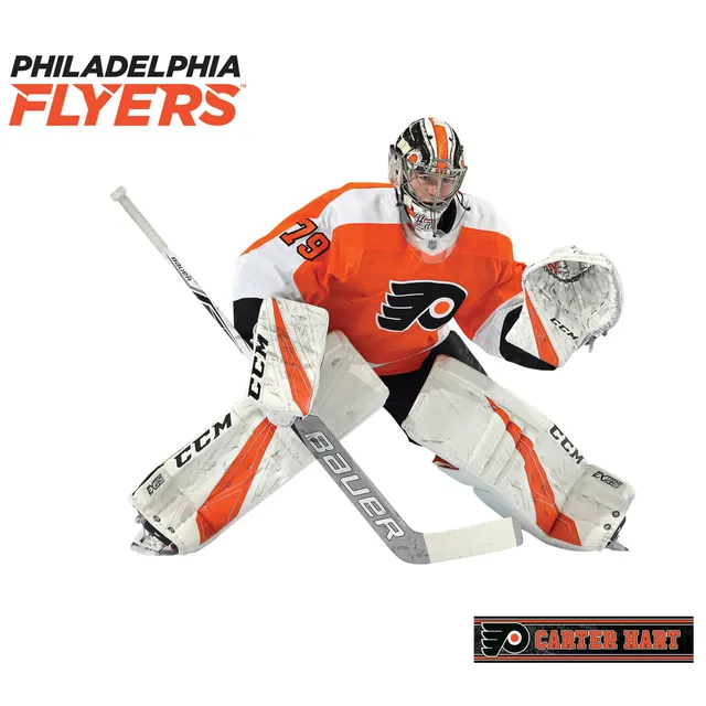 Carter Hart Signed Philadelphia Flyers Mini Replica Goalie Mask Fanatics