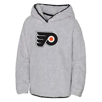 Sweat à capuche en polaire Ultimate Teddy des Flyers de Philadelphie, gris chiné pour jeunes filles