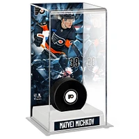 Matvei Michkov Philadelphia Flyers Deluxe Tall Hockey Puck Case