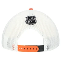 Casquette ajustable en maille noire Fanatics pour homme des Flyers de Philadelphie