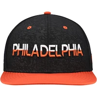 Casquette Snapback noire avec logo alternatif des Flyers de Philadelphie Fanatics pour hommes