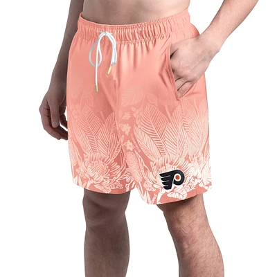 Men's Margaritaville  Pink Philadelphia Flyers Lagoon Fiesta Swim Short