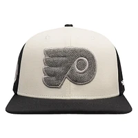 Men's Pro Standard  Cream Philadelphia Flyers French Terry Snapback Hat