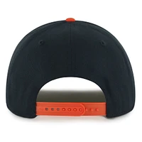 Men's '47 Black/Orange Philadelphia Flyers Dropshadow Rope Hitch Adjustable Hat