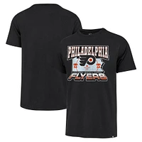 Men's '47 Black Philadelphia Flyers Regional Localized Franklin T-Shirt