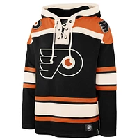 Sweat à capuche noir '47 pour homme des Flyers de Philadelphie Superior Lacer