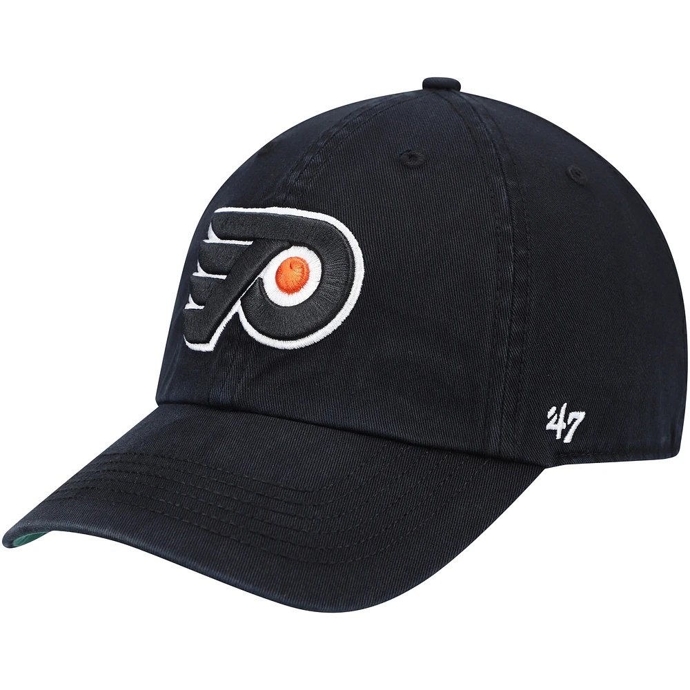 Casquette ajustée pour homme '47 noire Philadelphia Flyers Team Franchise