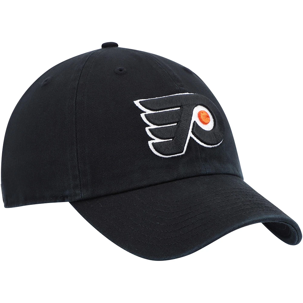 Casquette réglable '47 Philadelphia Flyers Team Logo Clean Up pour homme