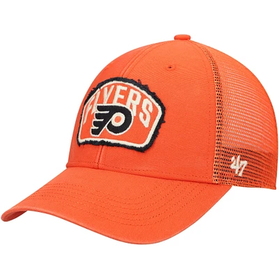 Casquette Snapback Cledus MVP Trucker des Flyers de Philadelphie orange '47 pour homme