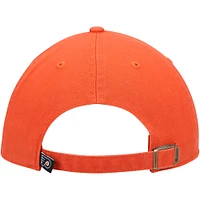 Casquette ajustable Clean Up de l'équipe des Flyers de Philadelphie '47 orange pour hommes