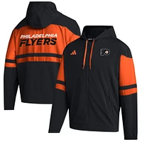 Men's adidas  Black Philadelphia Flyers Full-Zip Hoodie