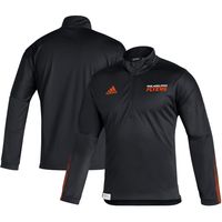 Men's adidas Black Philadelphia Flyers Primeblue Quarter-Zip Jacket