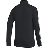 Veste de survêtement entièrement zippée adidas Philadelphia Flyers Raglan pour homme noire