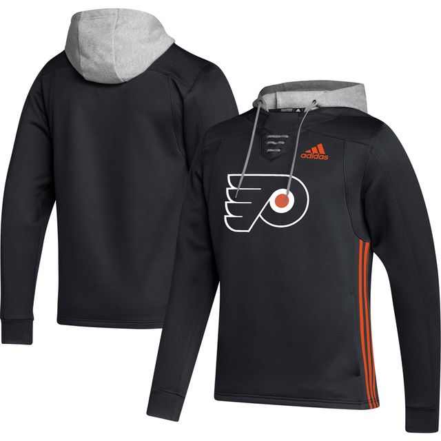 Sweat à capuche adidas pour hommes des Flyers de Philadelphie Skate Lace Primeblue Team noir