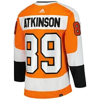 Maillot de joueur authentique adidas Cam Atkinson Orange Philadelphia Flyers Domicile Primegreen pour homme