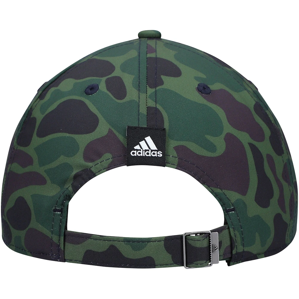 Casquette réglable et ample pour vestiaire des Flyers de Philadelphie adidas Camo pour hommes