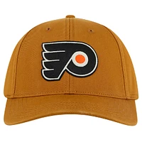 Men's American Needle  Tan Philadelphia Flyers Hepcat Washed Twill Adjustable Hat