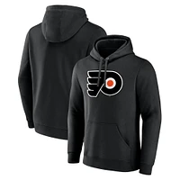 Sweat à capuche noir avec logo principal des Flyers de Philadelphie pour hommes