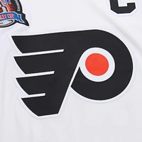 Maillot de jeu puissance blanc Eric Lindros pour homme des Flyers Philadelphie 1996-97