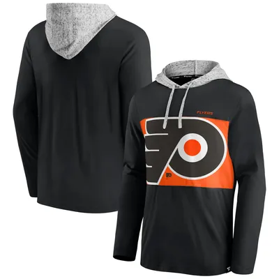 Men's Fanatics Branded Black Philadelphia Flyers Make The Play Pullover Hoodie