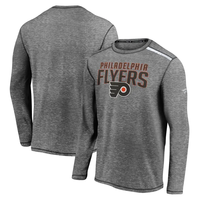 Philadelphia Flyers Fanatics Branded Victory Arch Long Sleeve T-Shirt -  Black