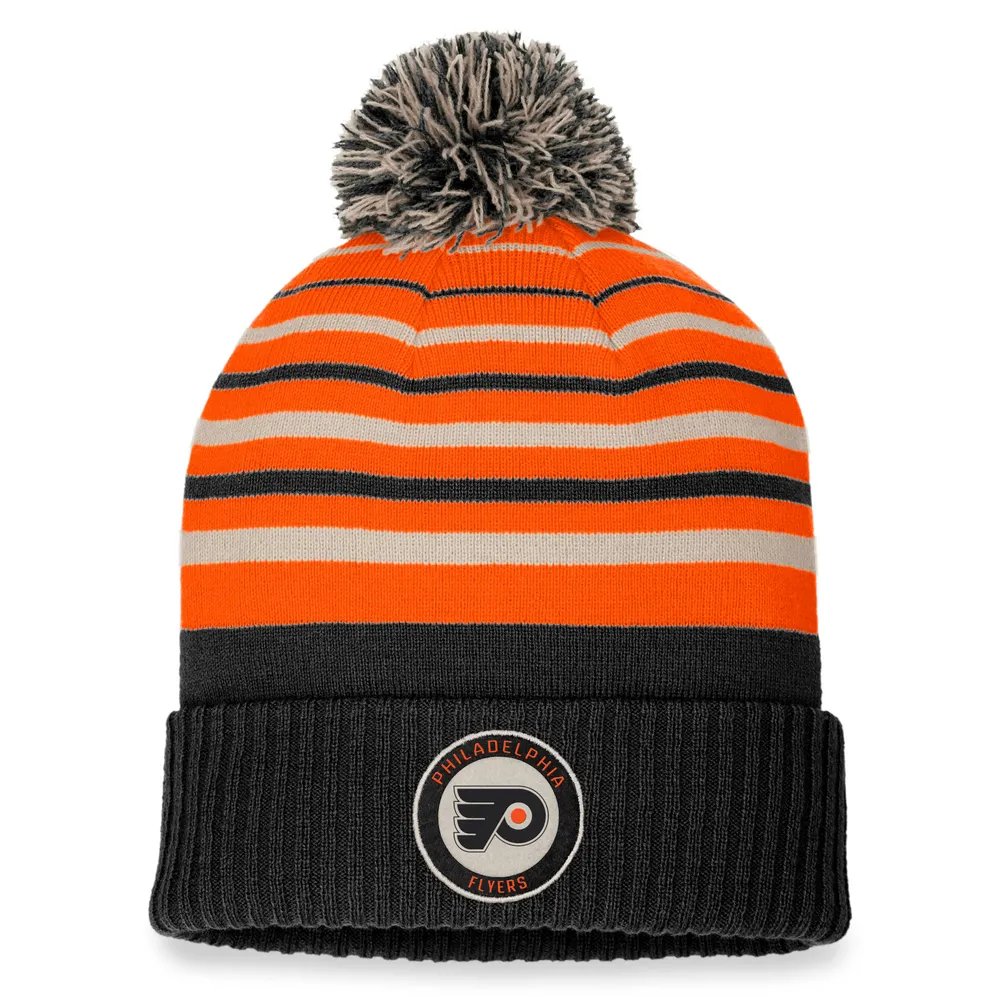 Philadelphia Flyers Fanatics Branded Core Primary Logo Fitted Hat - Orange