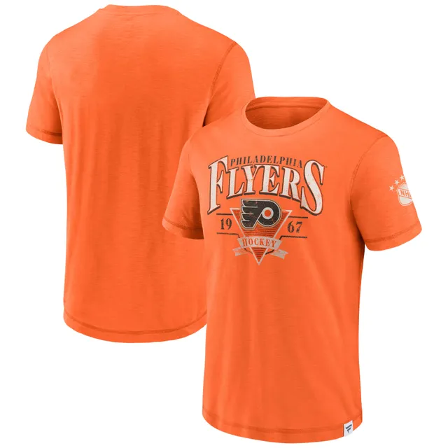 Philadelphia Flyers Fanatics Branded Women's Team Pride Logo V-Neck T-Shirt  - Black
