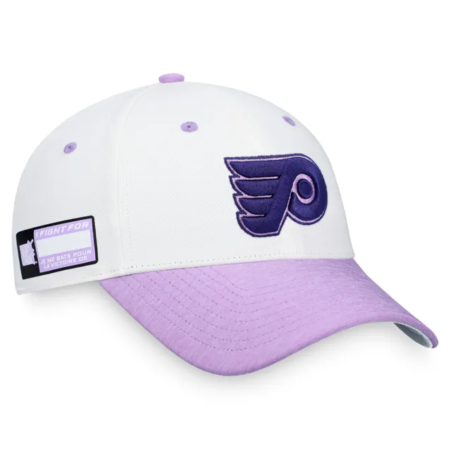 Chicago Blackhawks Breast Cancer Awareness Lilac And Black Hat