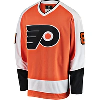 Men's Fanatics Dave Schultz Orange Philadelphia Flyers Premier Breakaway Retired Player Jersey