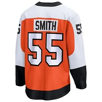 Men's Fanatics Givani Smith Orange Philadelphia Flyers Home Breakaway Jersey
