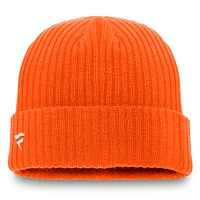 Bonnet en tricot à revers Fanatics Orange Philadelphia Flyers pour hommes