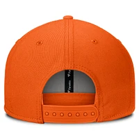 Casquette Snapback avec logo principal Core des Flyers de Philadelphie orange Fanatics pour hommes