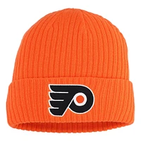 Men's Fanatics  Orange Philadelphia Flyers Logo Cuffed Knit Hat
