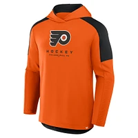 Sweat à capuche de transition Meta Game pour hommes Fanatics Orange Philadelphia Flyers