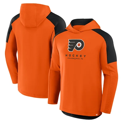 Sweat à capuche de transition Meta Game pour hommes Fanatics Orange Philadelphia Flyers