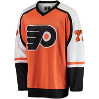 Men's Fanatics Paul Coffey Orange Philadelphia Flyers Premier Breakaway Retired Player Jersey