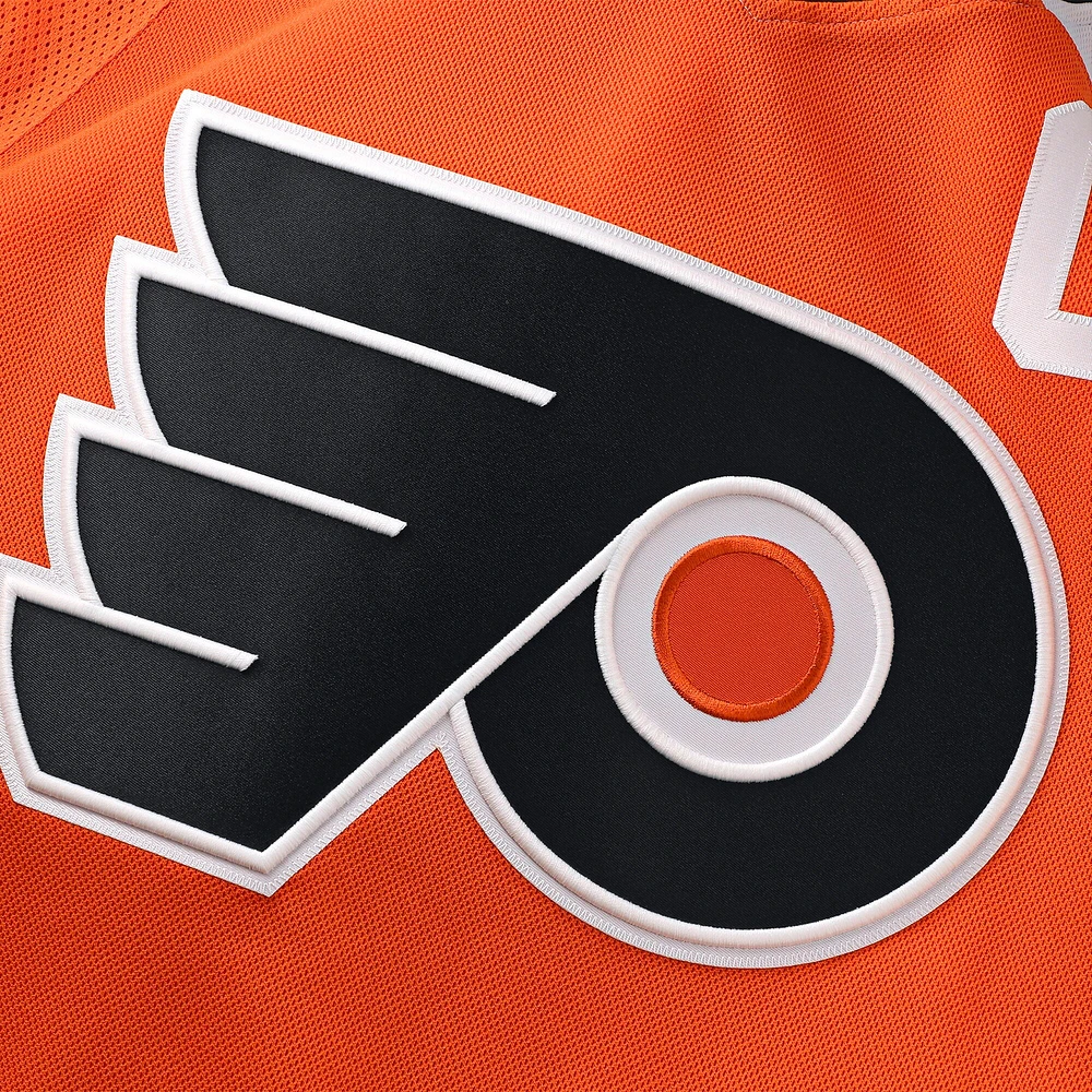 Men's Fanatics Travis Konecny Burnt Orange Philadelphia Flyers Home Premium Jersey