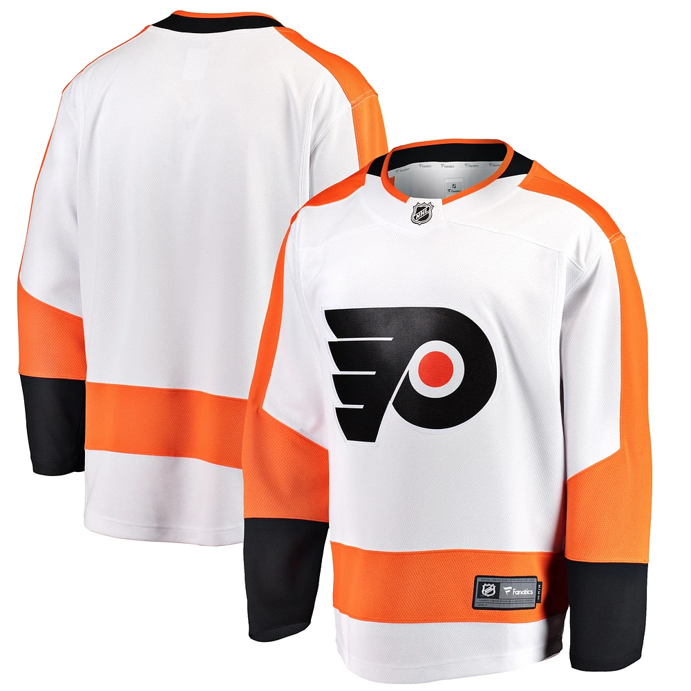 Men's Fanatics White Philadelphia Flyers Breakaway Away Jersey