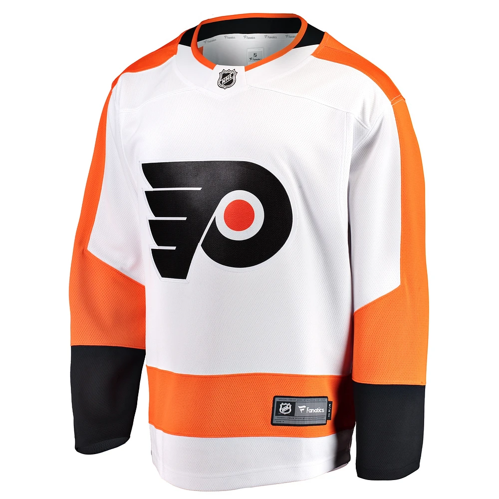 Men's Fanatics White Philadelphia Flyers Breakaway Away Jersey