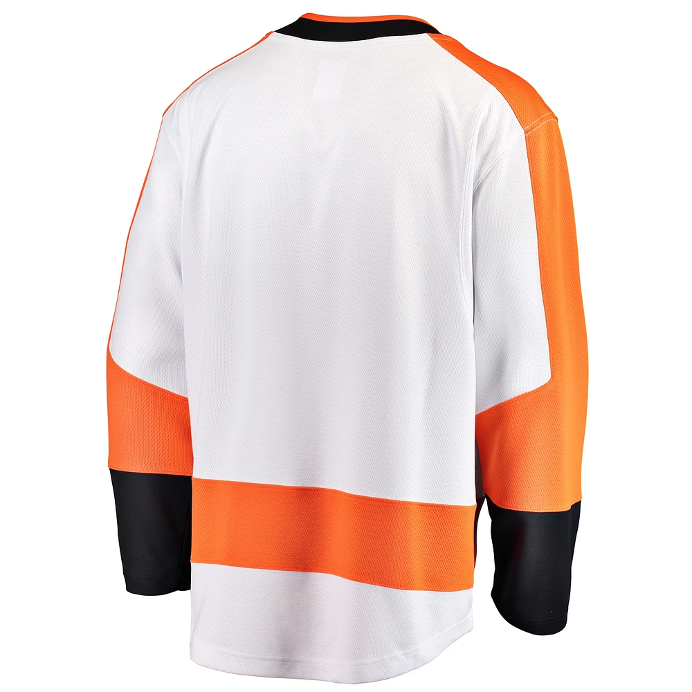 Men's Fanatics White Philadelphia Flyers Breakaway Away Jersey