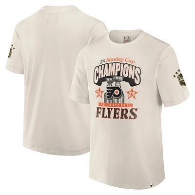 T-shirt intemporel de la collection Decades des Flyers Philadelphie pour hommes Fanatics White