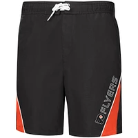 Short de bain Sunrise Volley Flyers Philadelphie G-III Sports by Carl Banks pour homme, noir