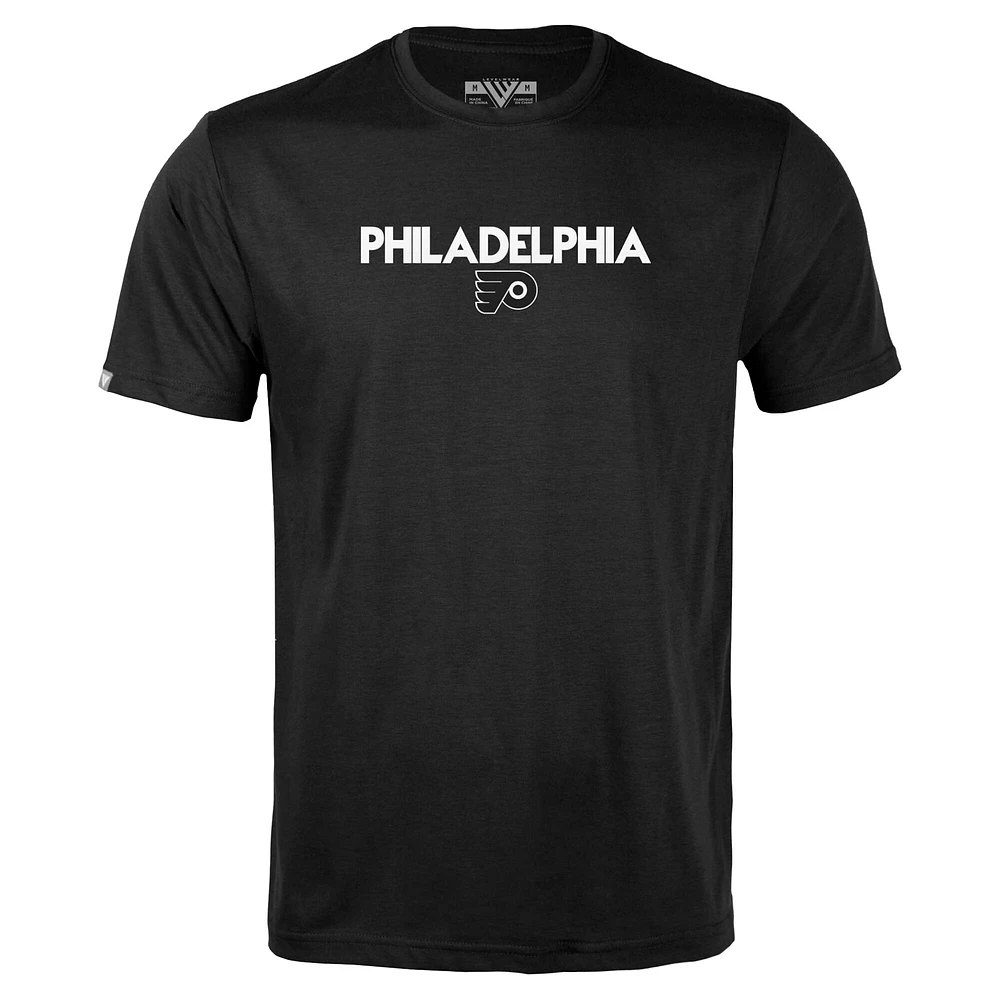 T-shirt capsule Richmond City pour homme, noir, Philadelphia Flyers