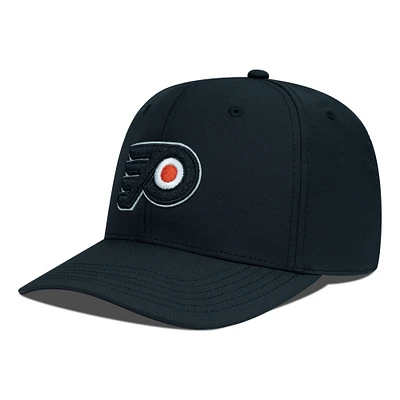 Men's Levelwear Black Philadelphia Flyers  Rise Flex Hat